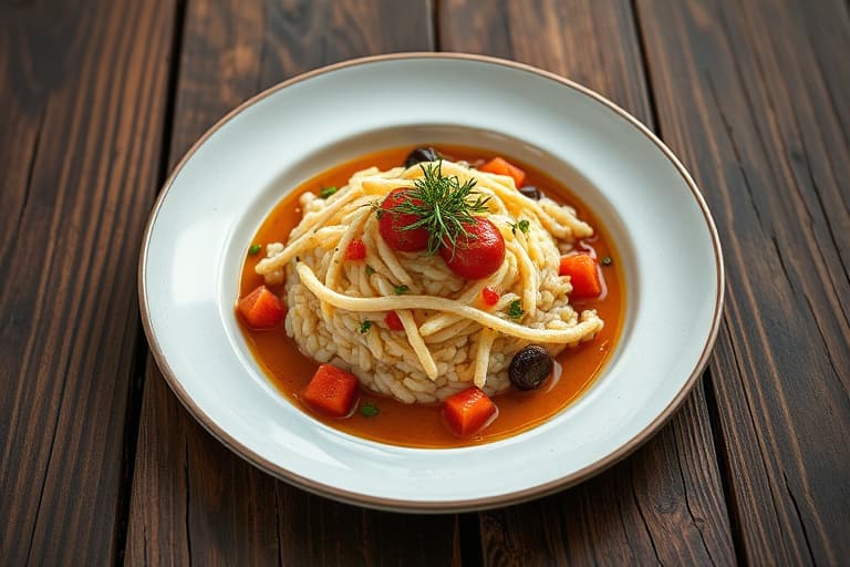 Sopp- og risottokaker