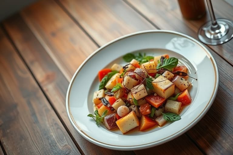 Maisbrødpanzanella