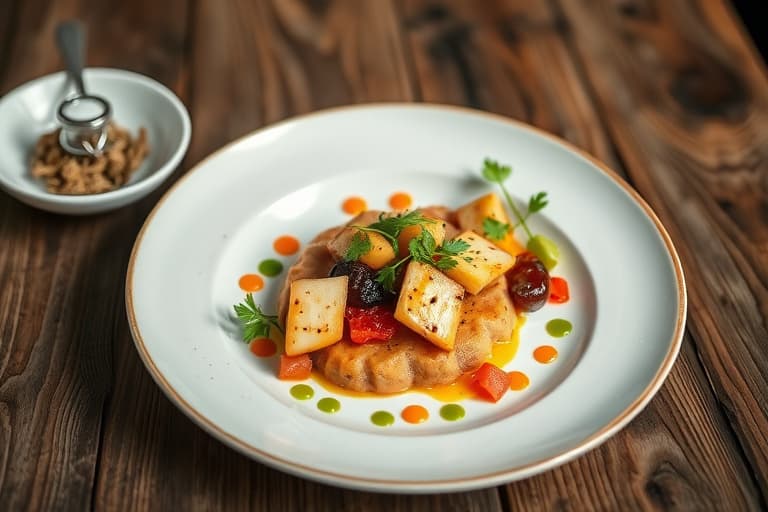 Rekesalat med nopal-kaktus