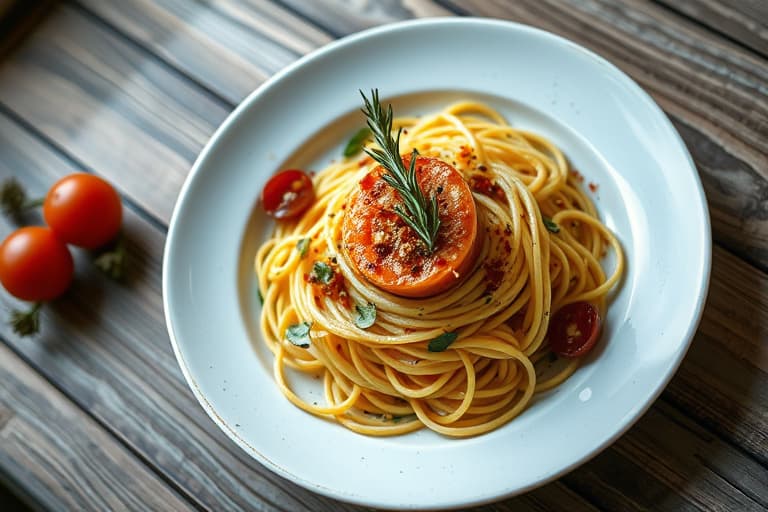 Rosemary Aprikos Spaghettini