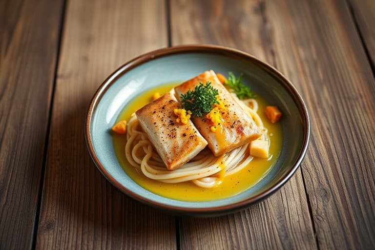 Laksevåruller med koriandersaus