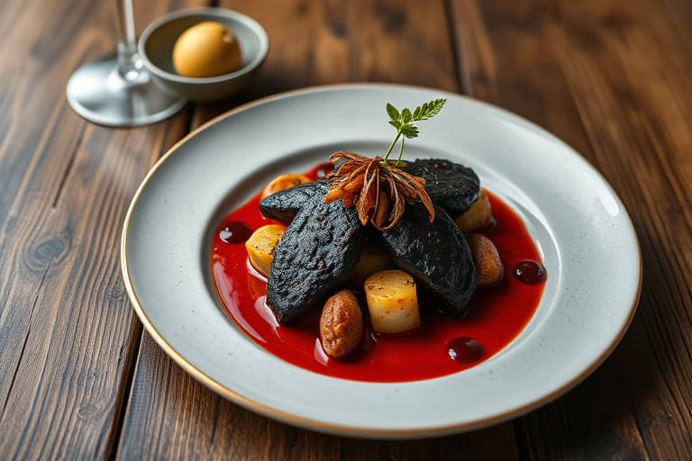 Svartcod med ovnsbakte søt-sure løk