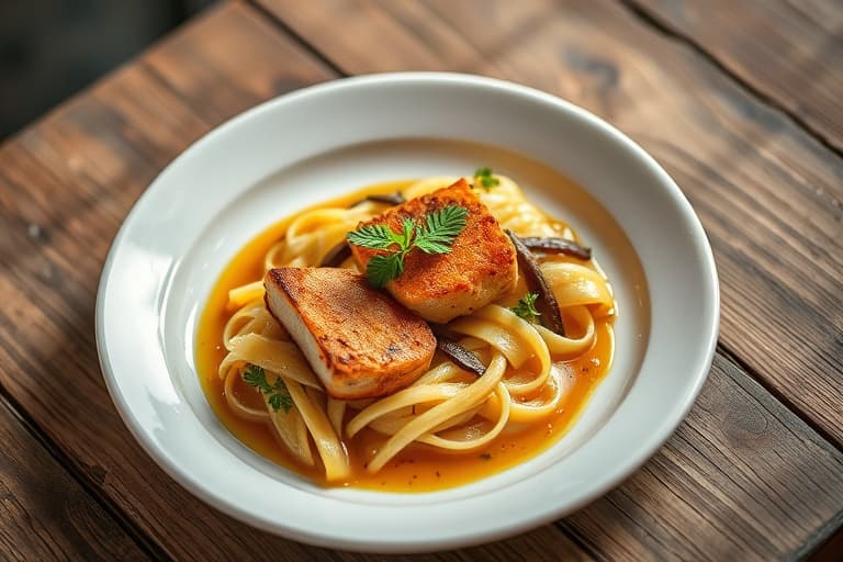 Hvitløk- og urtetwistet brød