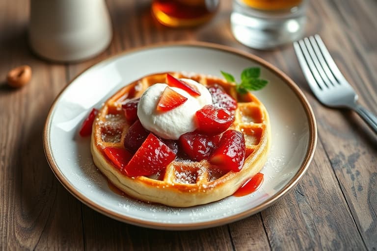 Kalkunskiver med rosenkål og tørkede tranebær