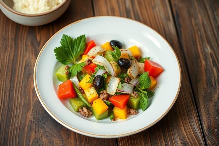 Jordbær- og sitrus-salat