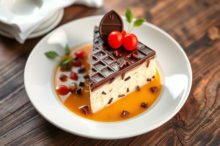 Hvit sjokoladekake til påske med jordbær