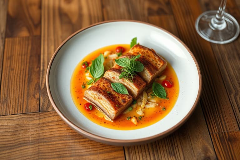 Grillet hummer med kremet chilivinaigrette