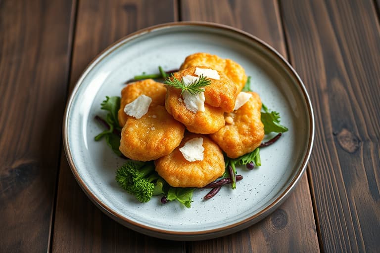 Ovnsbakte hvitløk- og parmesanpomfritter