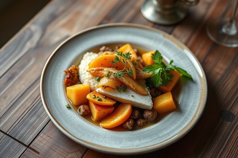 Hasselnøttsmør og kaffemeringuer