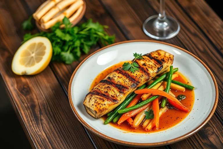 Grillede aspargesstenger