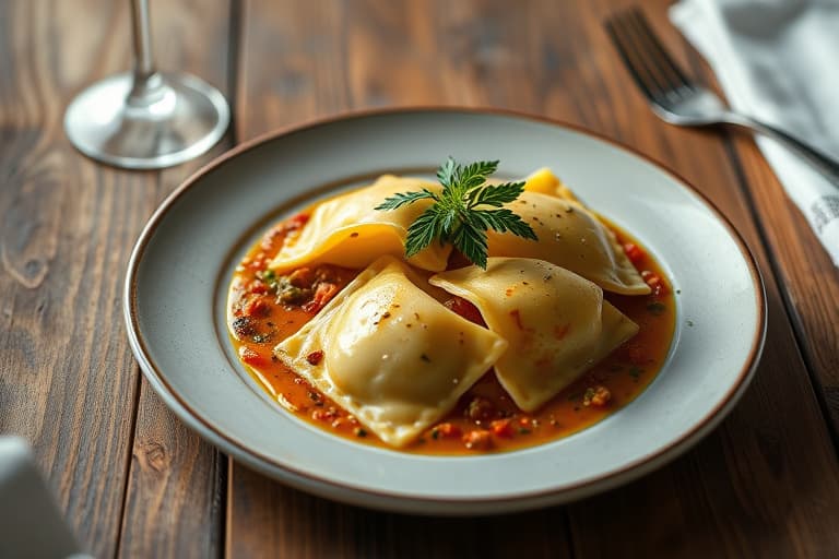 Russiske ravioli