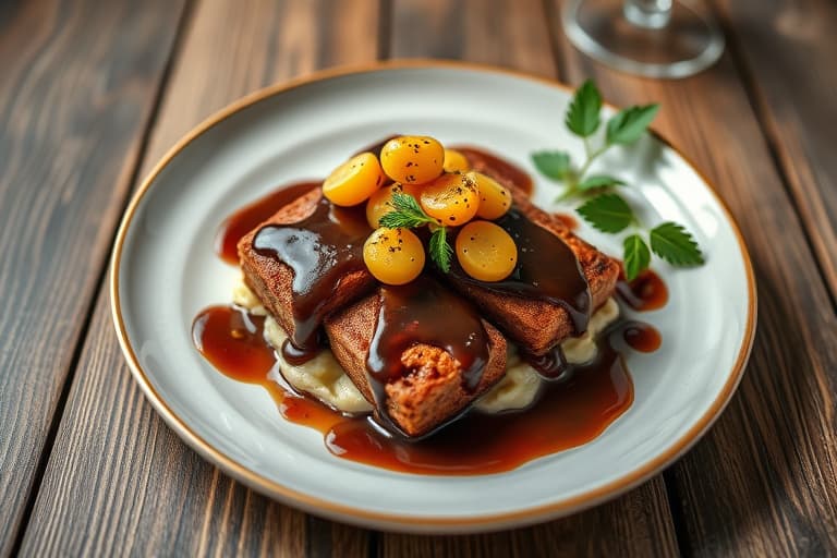 Havregryns-, sjokolade- og pekannøttkaker