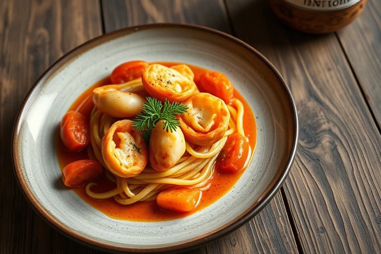 Tomatsuppe med krabbe