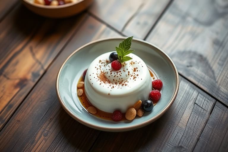 Hvit sjokolademousse og bærtærte