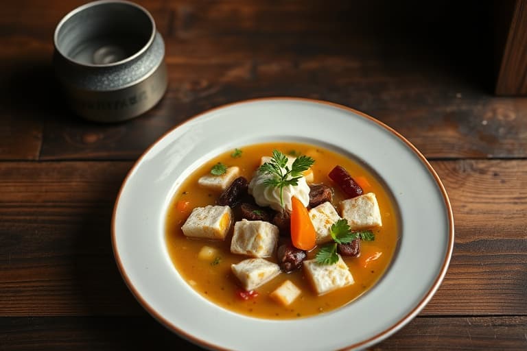 Kokos-, rødbete- og ingefærsuppe