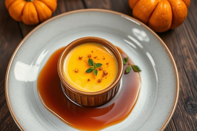 Maple Pumpkin Pots de Crème