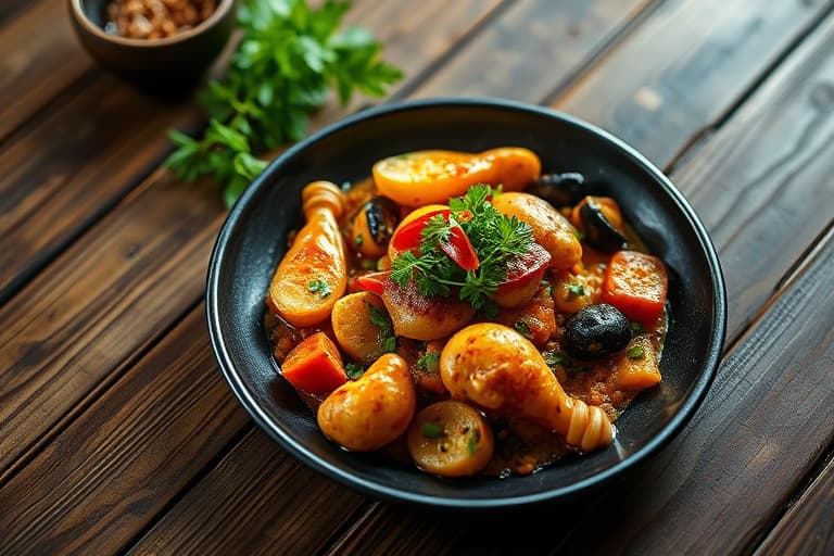 En times reker paella