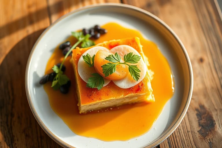 Aprikos-terte med honning og mandler