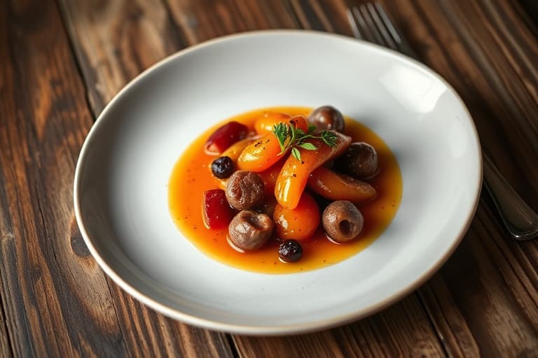 Kokosnørreker med reker og peppergelésaus