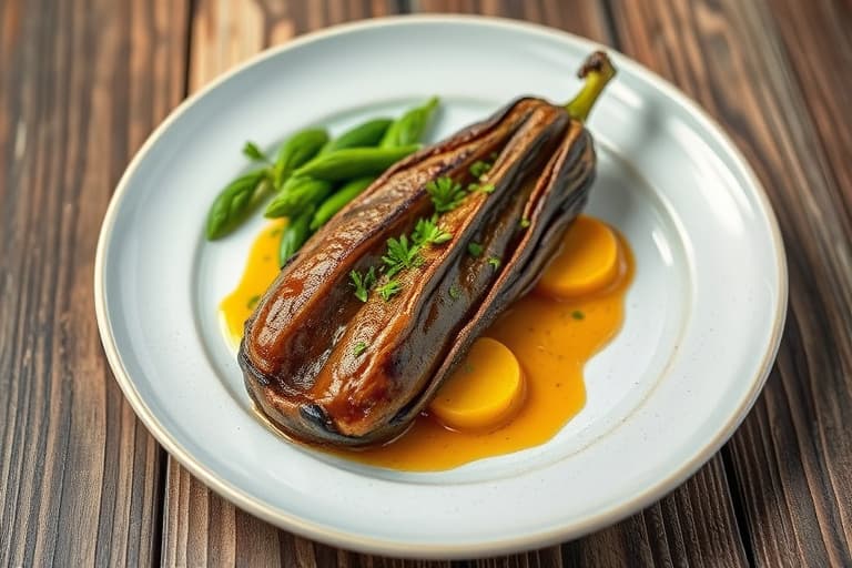 Fylte italienske auberginer