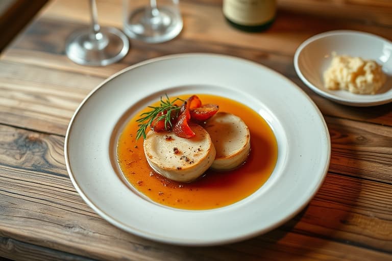 Biff med rødvins- og soppsaus