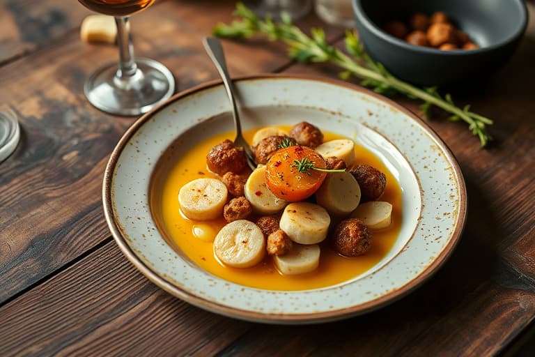 Krydret varm tranebærcider med krydder og varme toner