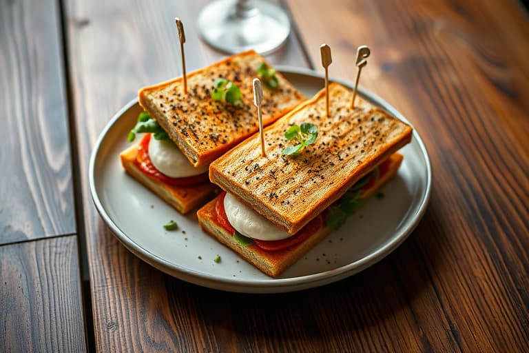 Pepperkakemann-sandwiches