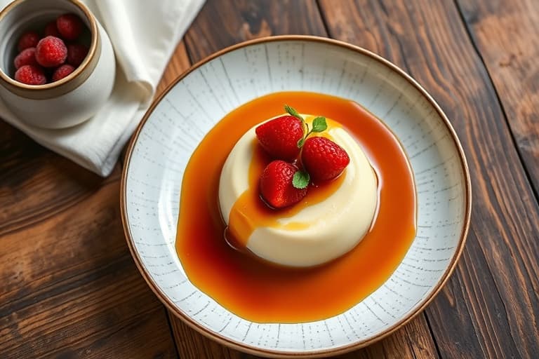 Coeur à la Crème med bringebærsirup