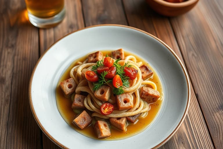 Kremet grønnkål med sitronaktige brødsmuler