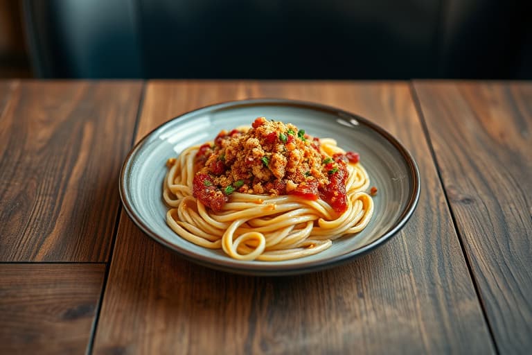 Ristet brødsmuler som topping til pasta