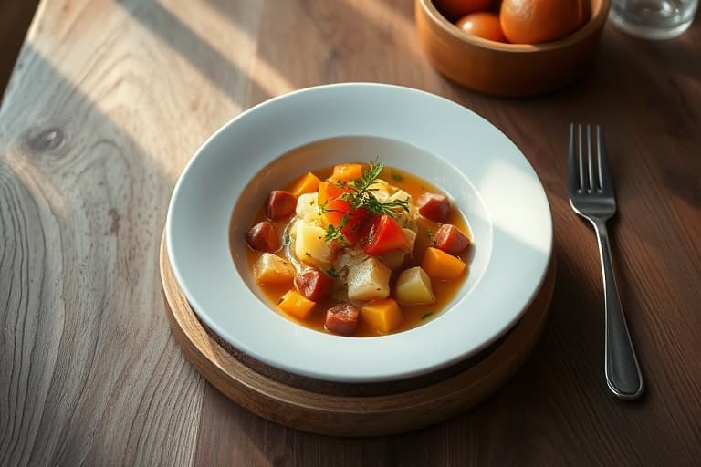 Søtpotet- og eplesalat