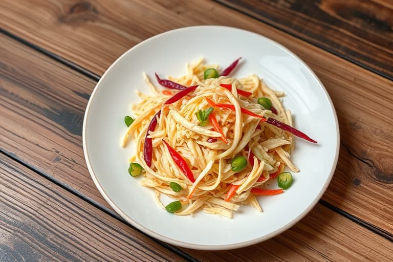 Coleslaw med reker og estragon