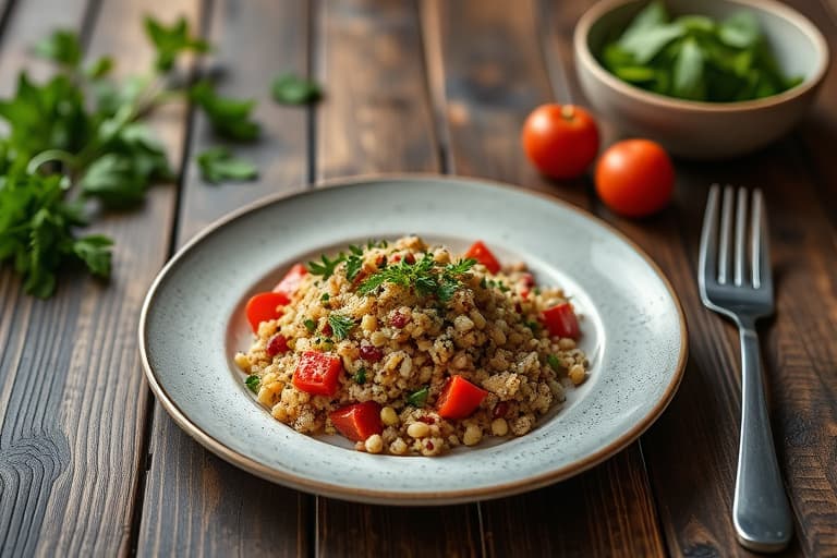 Bondens marked Quinoa-salat