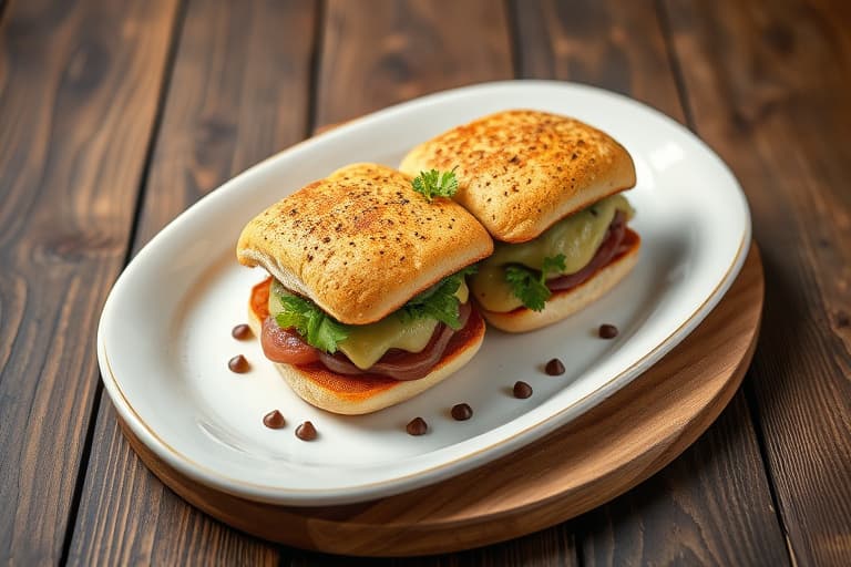 Kaffe-pekannøtt-marengs iskrem-sandwiches