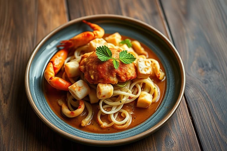 Kremet krabbe med artisjokker