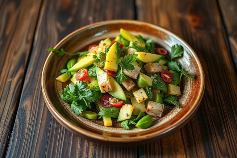 Rask og enkel avokadosalat