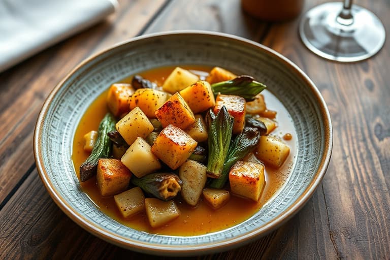 Sautéede smørbannansplantain