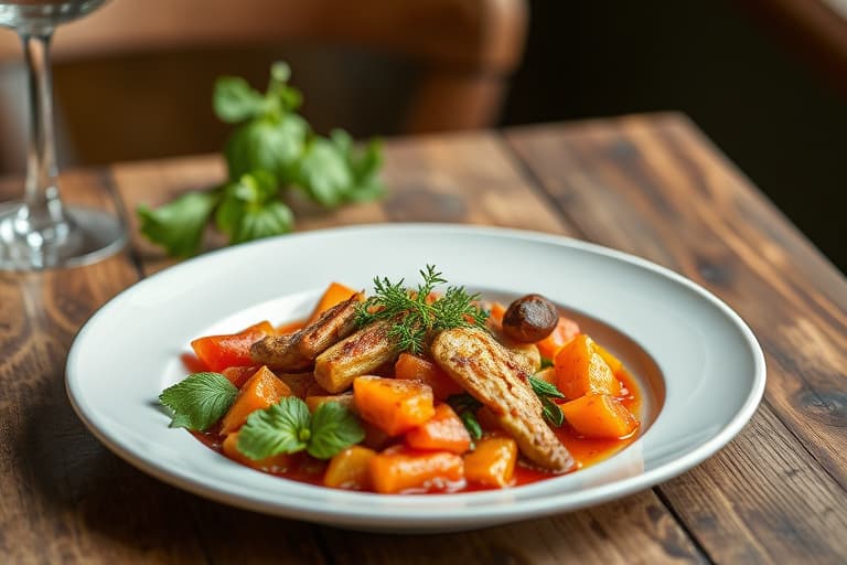 Paprika- og kulturmjølkkyllingstrimler