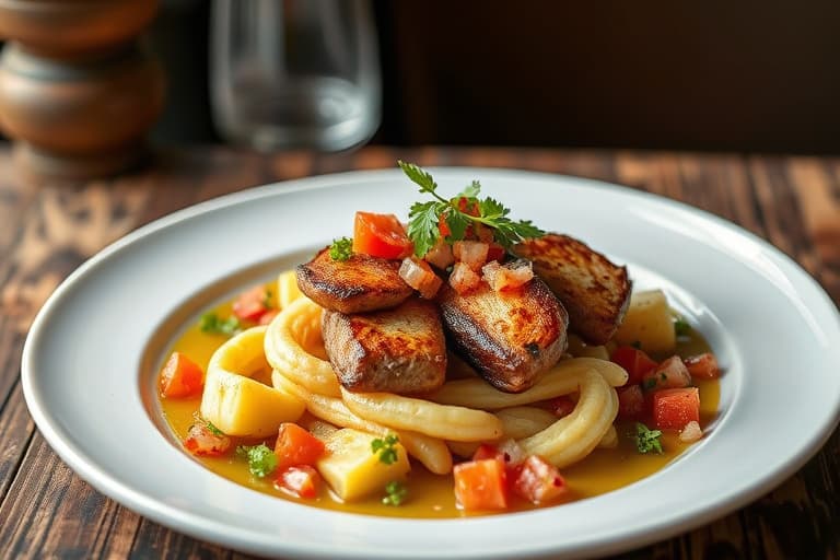 Ørret med fem-krydder og gulrotsalat