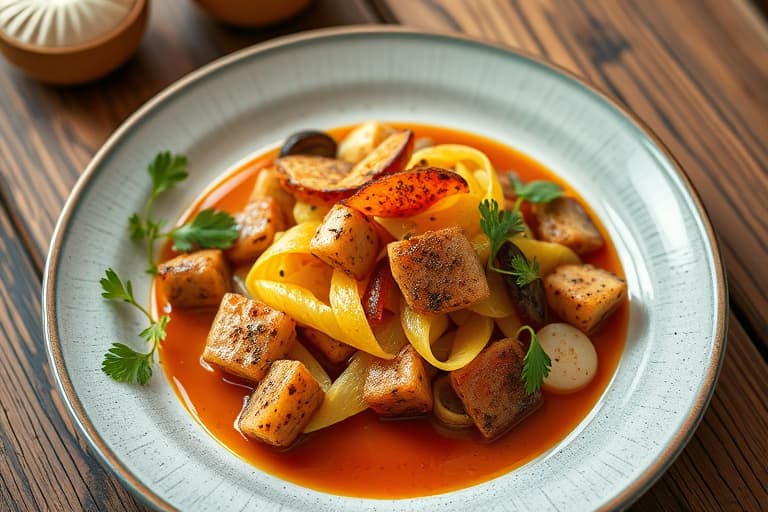 Appelsin- og kardemommerostad kylling