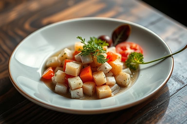 Mini ceviche forrett