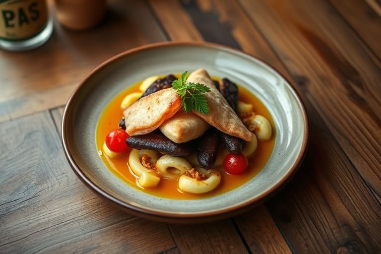 Kona-kaffe og eplekake