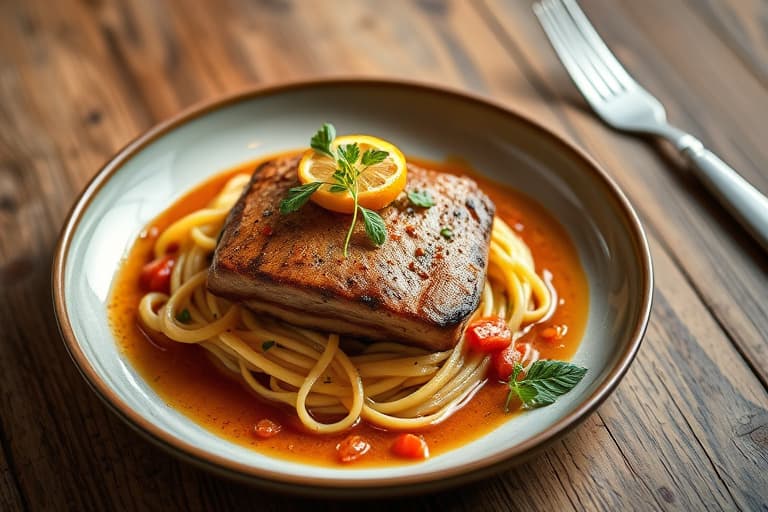 Ristet sitron- og chilismakt brokkoli