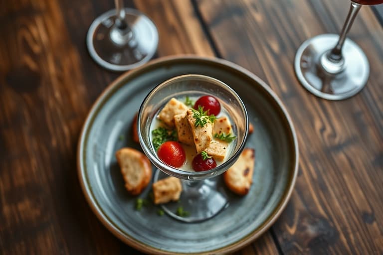 Border Grills Forførende Østers- og Kamskjell Martini