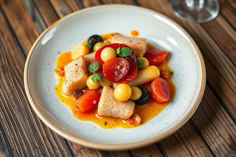 Aprikosglasert and med and