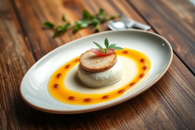 Coeur à la crème med bringebær