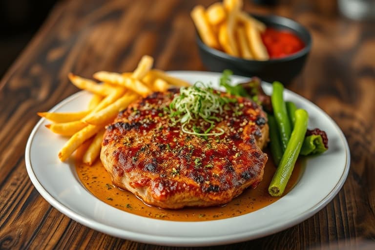 Oppgradert Chicken Fried Steak