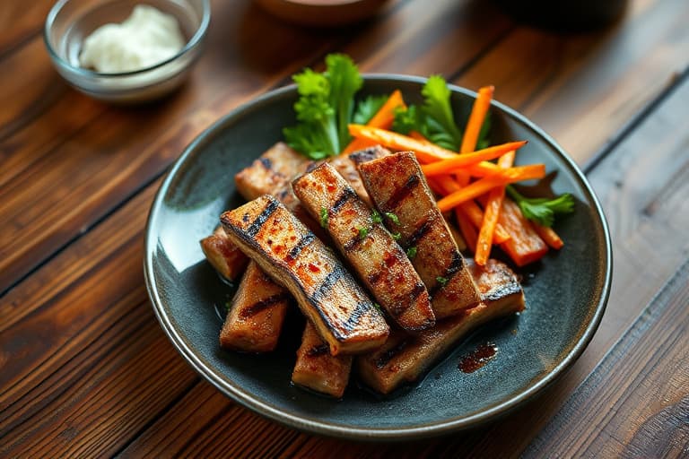 Koreansk grillet biff