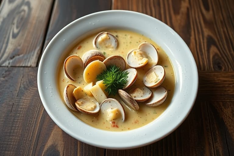 Mikes Clam Chowder