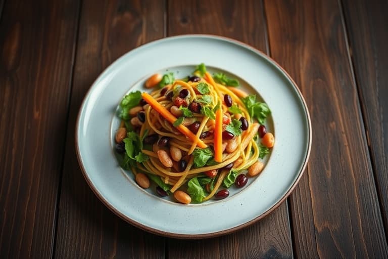 Asiatisk ThreeBean-salat